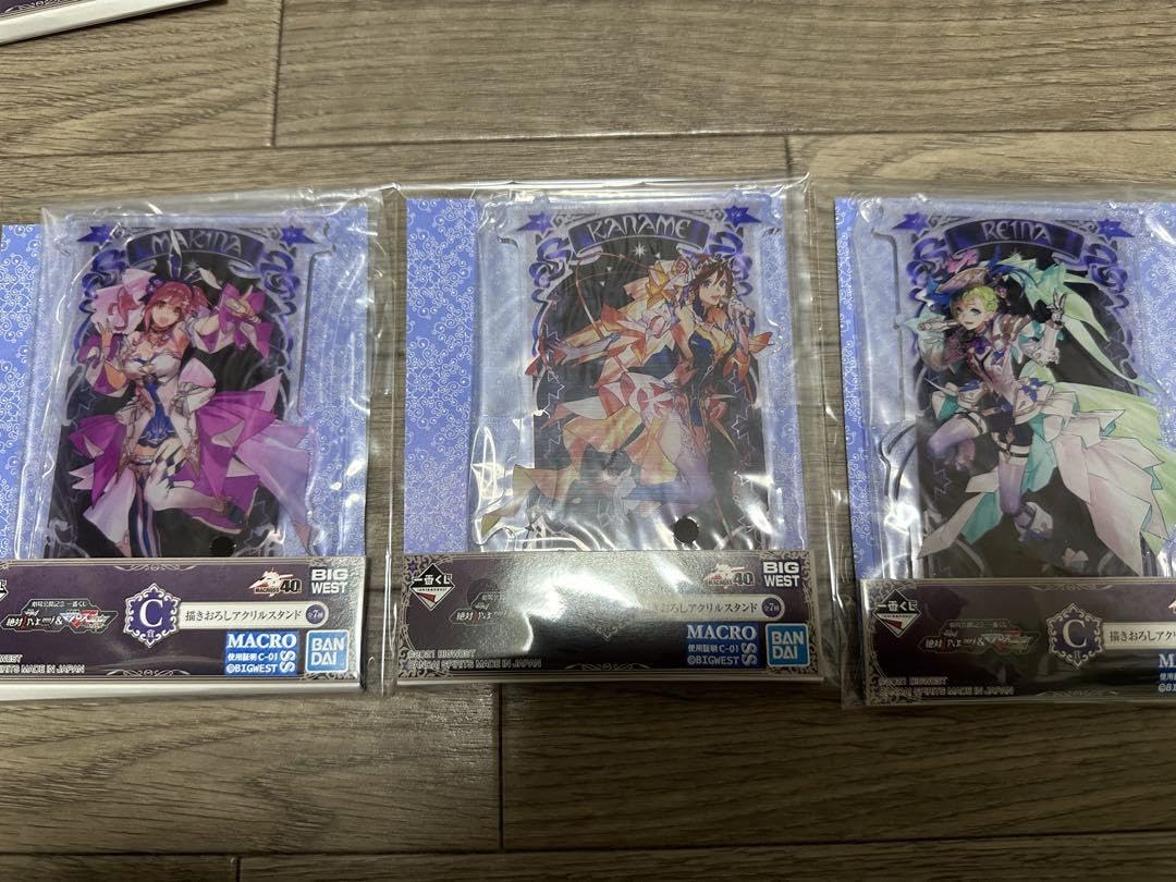 Amazon.co.jp: マクロスδ 一番くじ アクリルスタンド 5種セット : ホビー