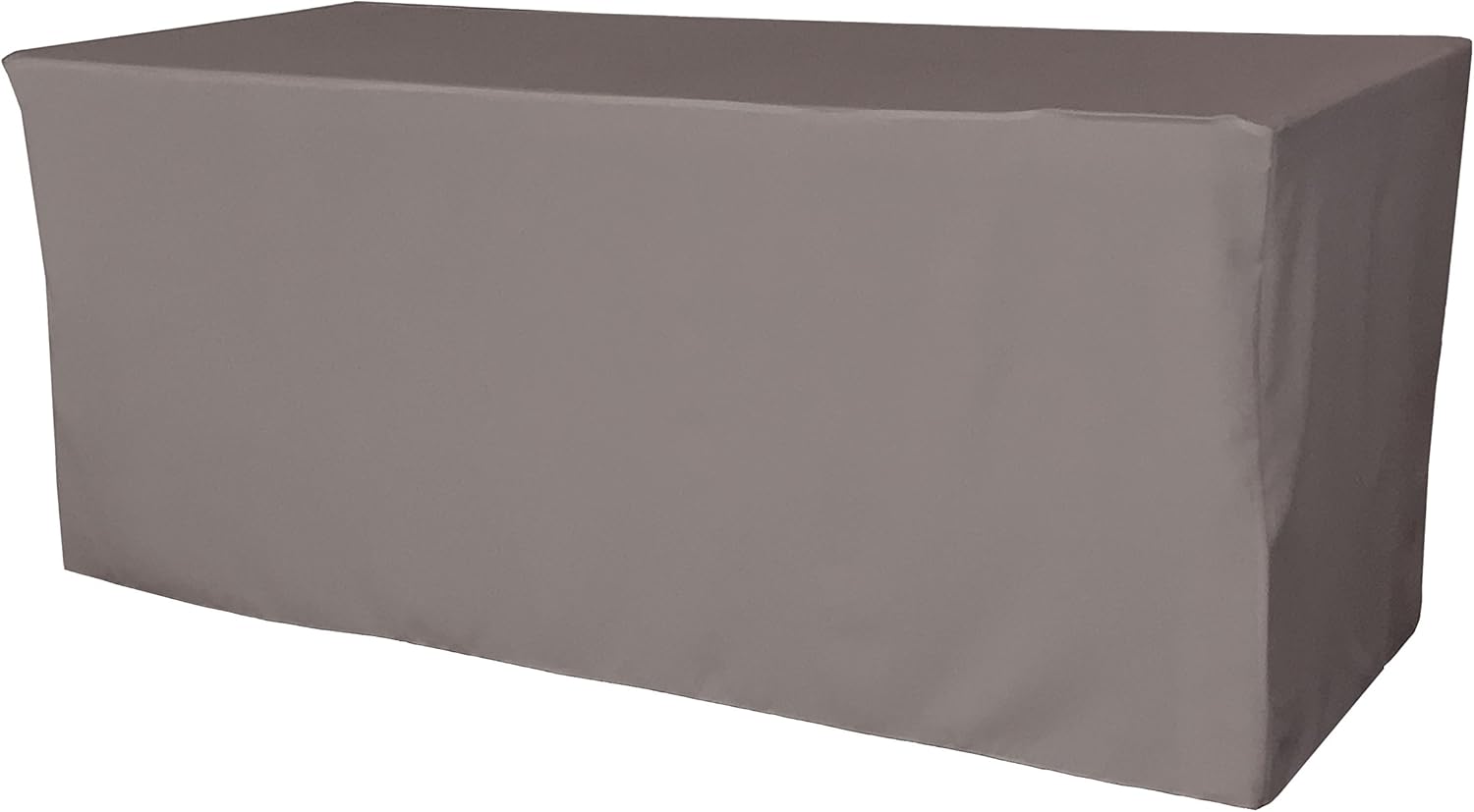 LA Linen Polyester Poplin Fitted Tablecloth, 96"L x 30"W x 30"H, Royal Blue