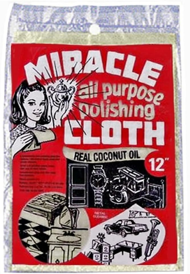 Miracle All Purpose Polishing Cloth 9 x12 (Pack of 4)