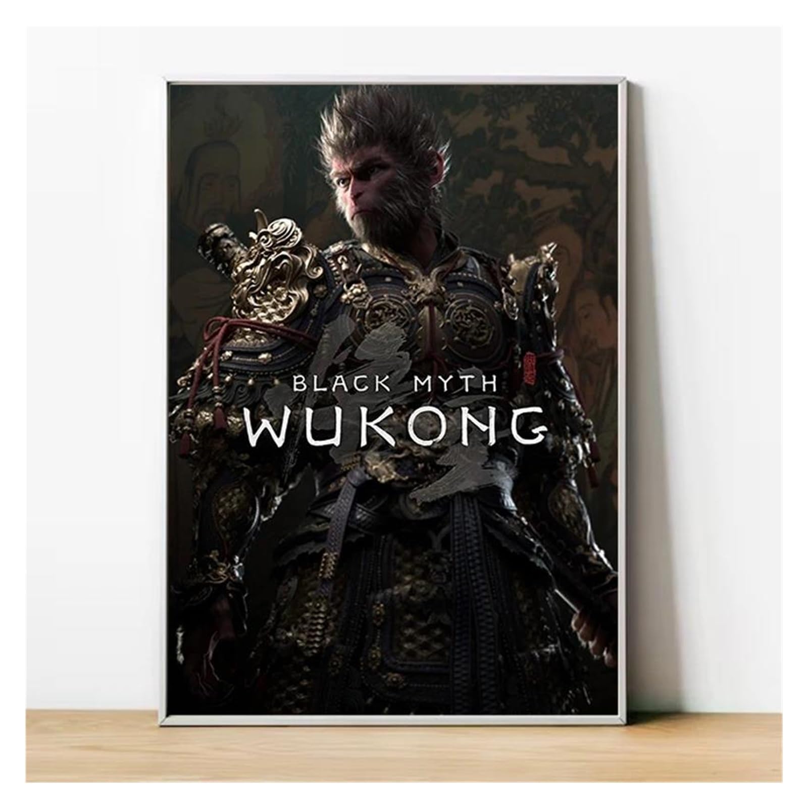 Affiches sur Toile Black Myth Wukong 40x60cm Cadeau Idéal pour Gamer