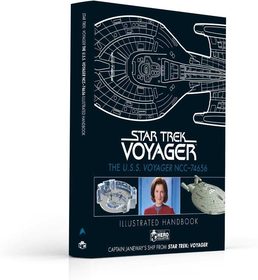 Star Trek: The U.S.S. Voyager NCC-74656 Illustrated Handbook: Captain Janeway's Ship from Star Trek: Voyager Hardcover โ Illustrated, 28 April 2020