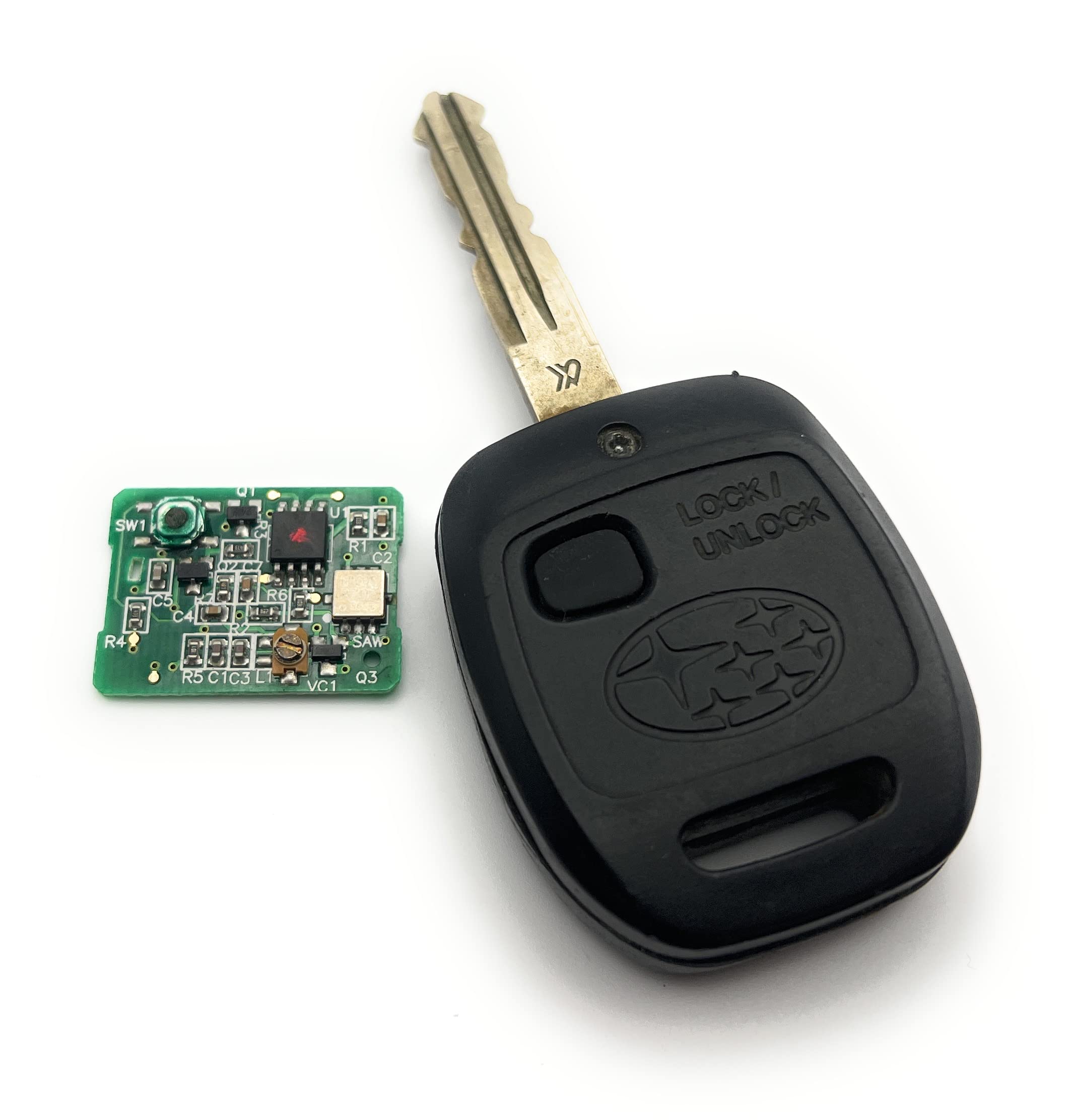 Réparation clé télécommande Subaru 1 bouton CR1620 micro interrupteur switch