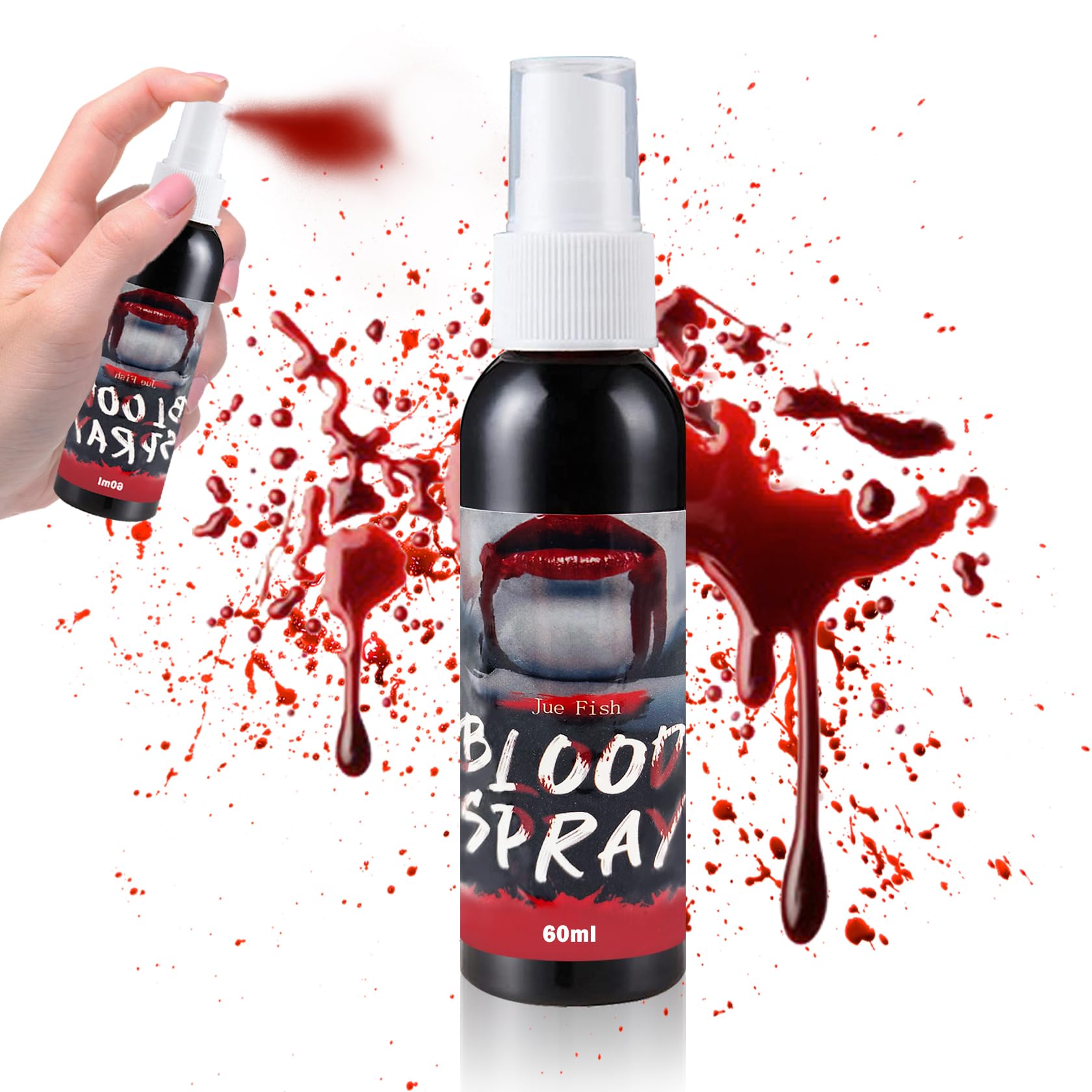Fake Blood Spray Fake Blood Washable Blood Splatter Special Effects Dark