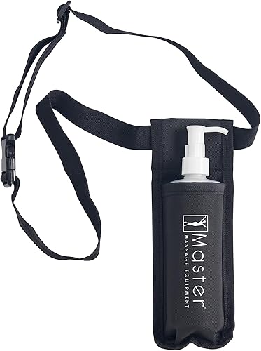 Miniatura 6 de Master Massage Funda de aceite de masaje de botella individual para botella de 8 onzas, negro