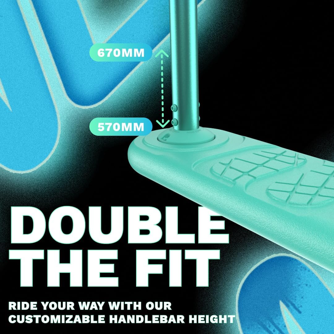 The Indo Trick Scooter - Trampoline Scooter -Stunt Scoot for Teens, Kids and Adults - Pro Tricks - Indoors and Outdoors - Professionals and Beginners