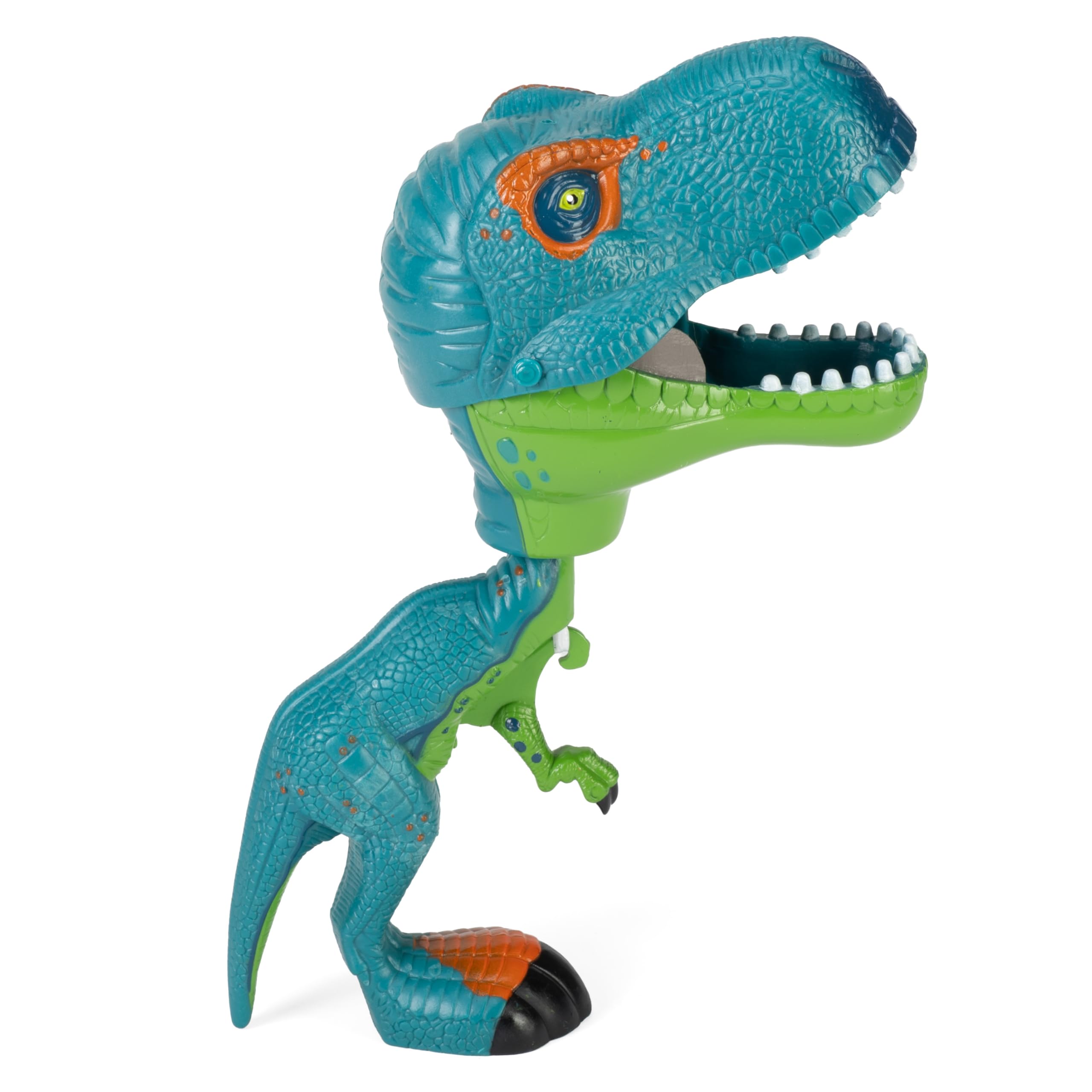 Wild Republic 88252 T-Rex zabawka prezenty dla dzieci, ściśnij spust, aby zamknąć usta, zielony, rozdrabniacze, jeden rozmiar