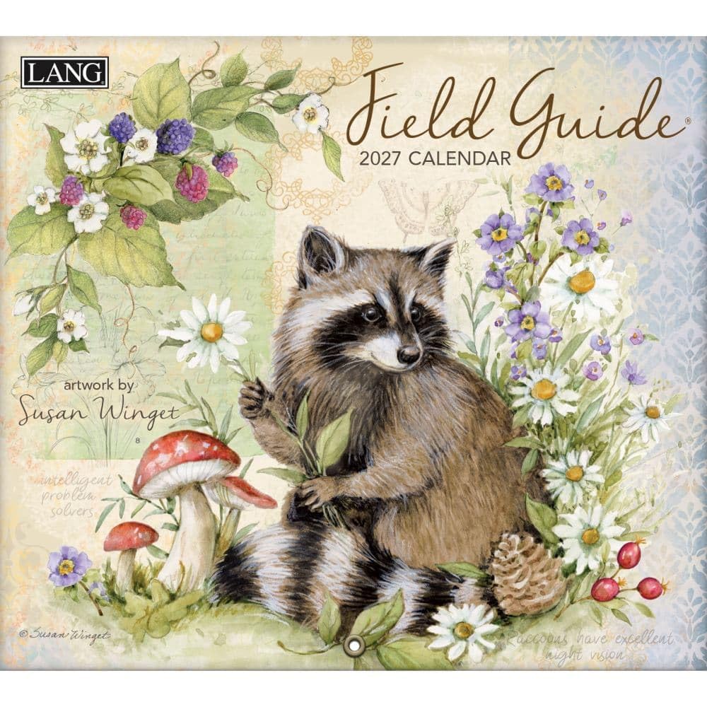 Field Guide 2027 Wall Calendar by Susan Winget