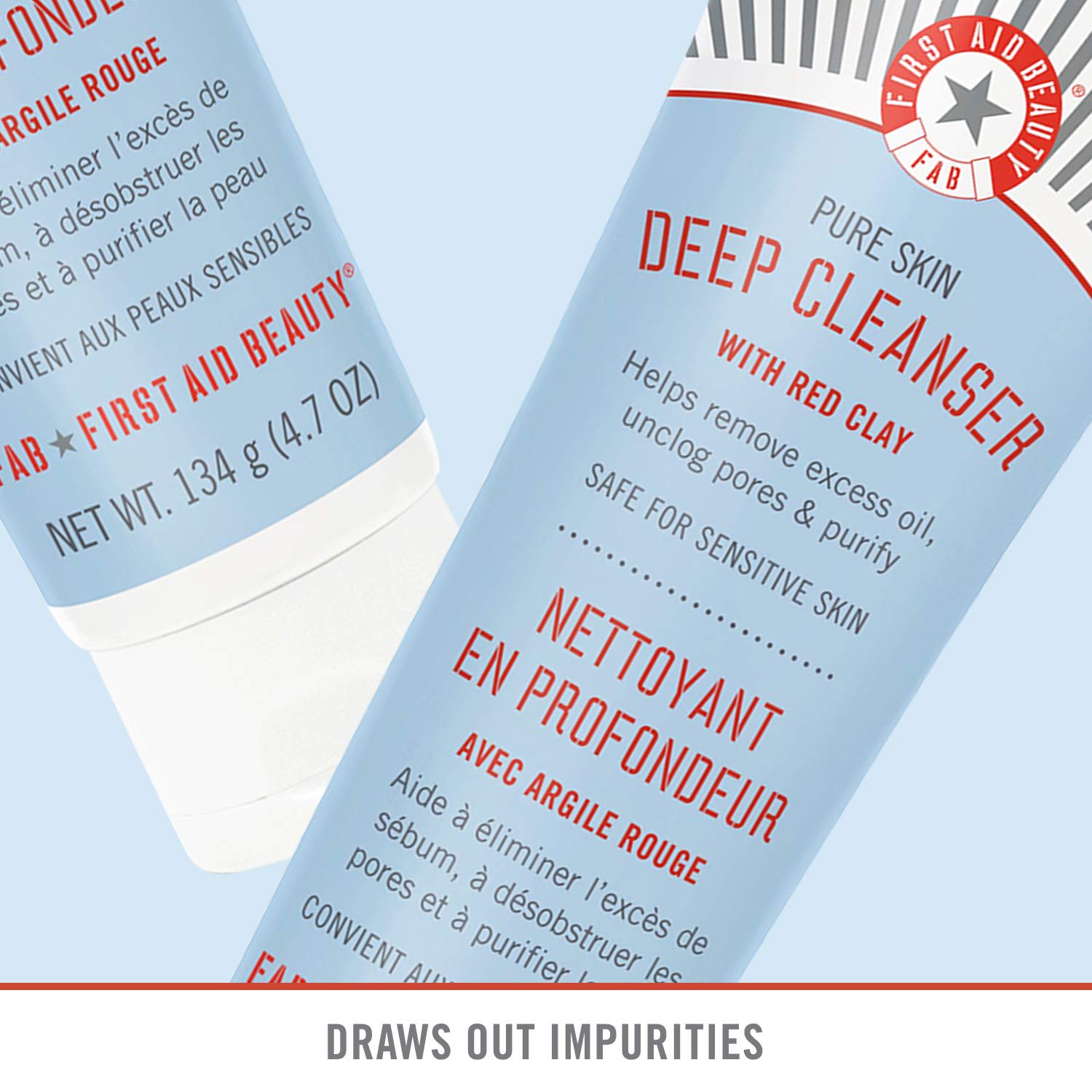 Buy First Aid Beauty Pure Skin Deep Cleanser with Red Clay Face Wash