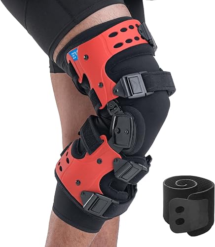 Gevanchi OA Unloader Knee Brace with Sleeves and Anti-Strap for Osteoarthritis, 