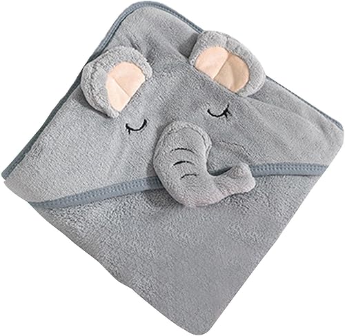 Toalla con capucha para bebé, toalla de baño con capucha, toalla de baño con capucha de algodón para bebé, toalla de algodón con capucha de forro