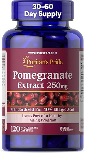 Puritans Pride Extracto de granada 250 mg 120 unidades