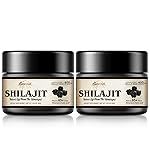Shilajit Pure Himalayan Organic Shilajit Resin - 600mg Maximum Potency Natural Organic Shilajit Resin with 85+ Trace Minerals & Fulvic Acid for Energy, Immune Support, 30 Grams (2 Pack)