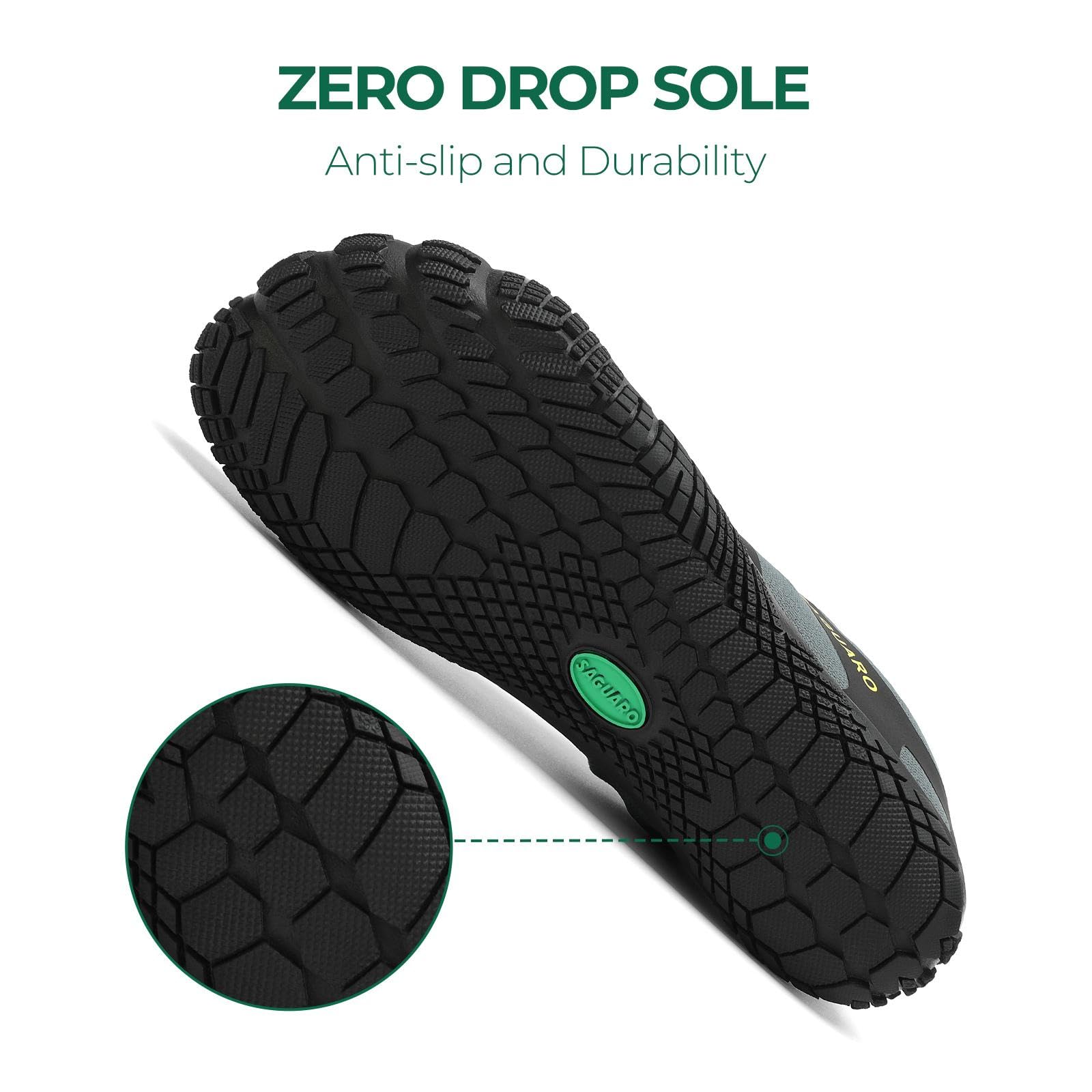 SAGUARO Scarpe Barefoot Shoes Minimaliste Scarpe da Trail Running Uomo Donna Gr.36-48