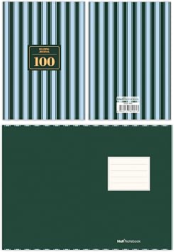 Matt Notebook Kitap Okuma Günlüğü Reading Journal Yeşil