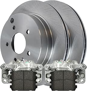 Front And Rear Ceramic Disc Brake Pads For 2010 - 2017 Chevy Equinox GMC Terrain - Foto 6