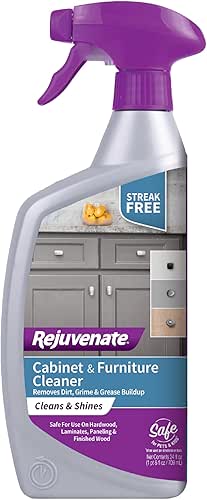 Rejuvenate Cabinet And Furniture Cleaner Removes Dirt, Grime And Grease