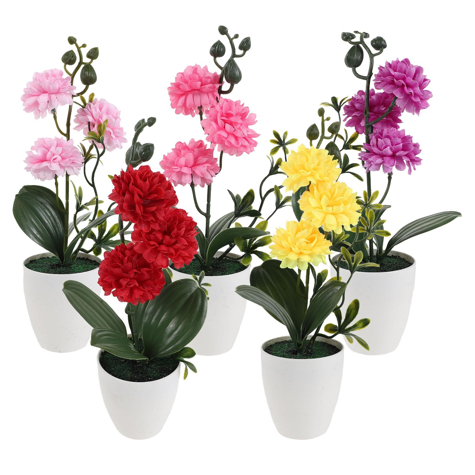 Fleurs de chrysanthème artificielles pour centre de table et décoration salon chaleureux