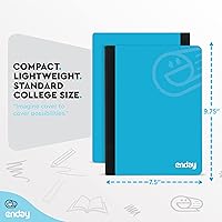 Vista 5 de Enday Cuadernos de composición con rayas universitarias, cuaderno de composición de tapa dura, libros de composición rayados de alta calidad