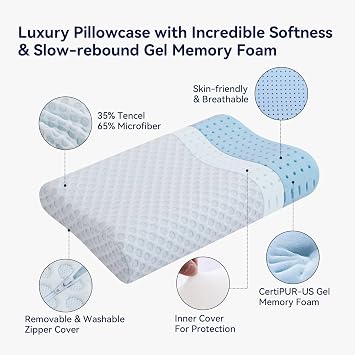 Hcore Contour Memory Foam Pillow