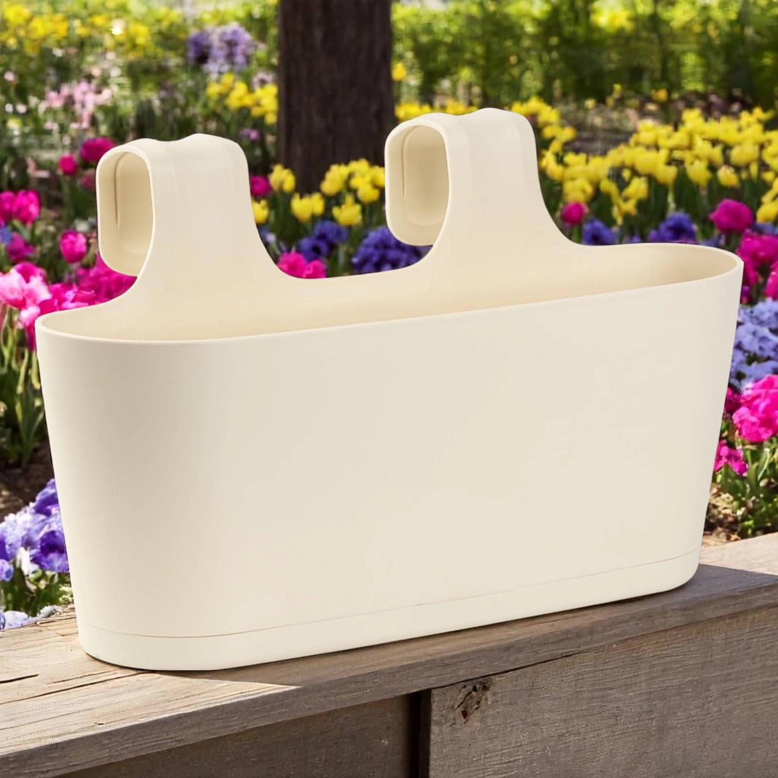 sichtschutz garten mit blumenkasten Flexi-Design Blumenkasten mit Sichtschutz für Balkone – Potflex