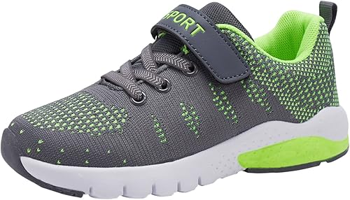 MAYZERO Tenis para niños, para correr, deportes, transpirables, ligeros, para caminar, a la moda, para niños y niñas