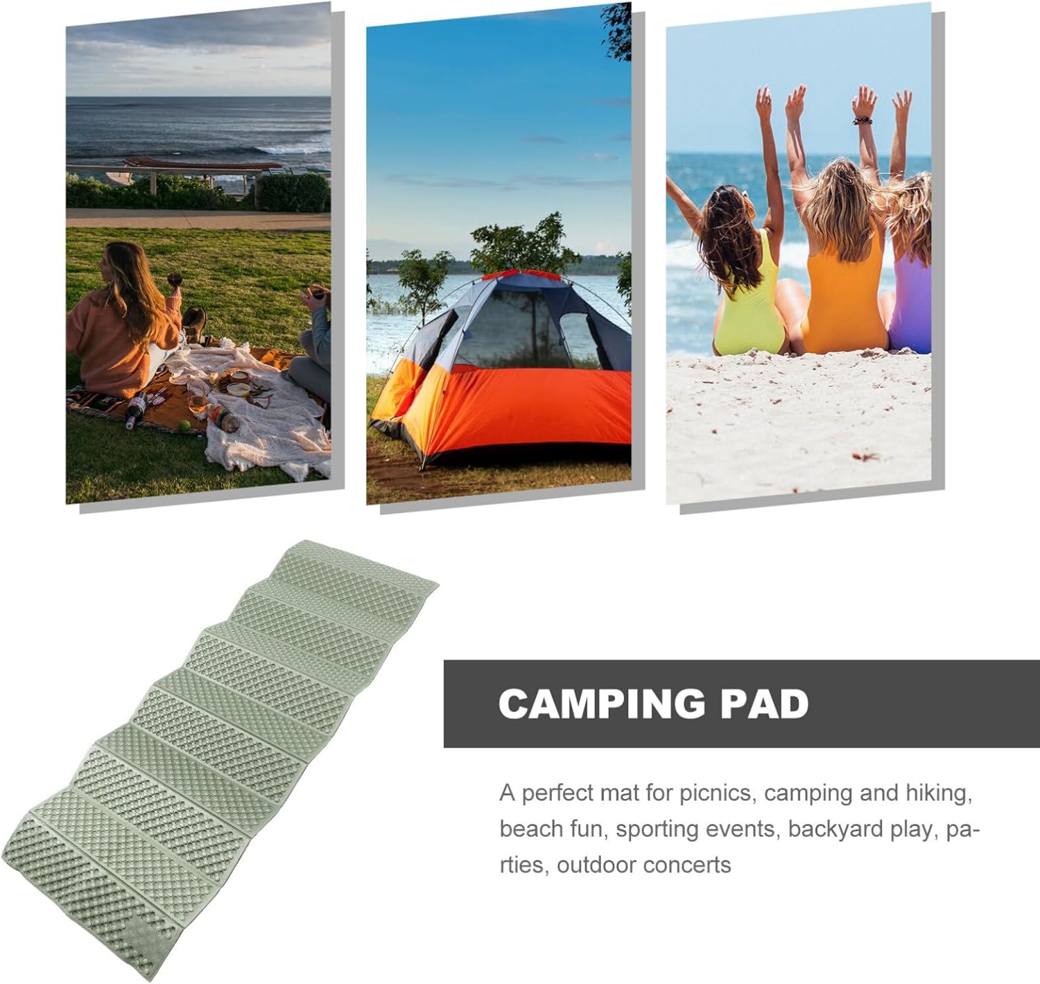 Yardwe Pad Washable Mat Crawling Mat for Baby Mattress Sleeping Pad Foldable Guest Bed Camping Beds Foldable Camping Bed Mat Sleeping Bag Pad Multipurpose Carpet Floor Xpe