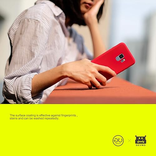 Miniatura 5 de Funda de silicona líquida para Samsung Galaxy S9 5.8" G960 G960U / a prueba de golpes/goma de gel/cubierta protección contra caídas azul medianoche