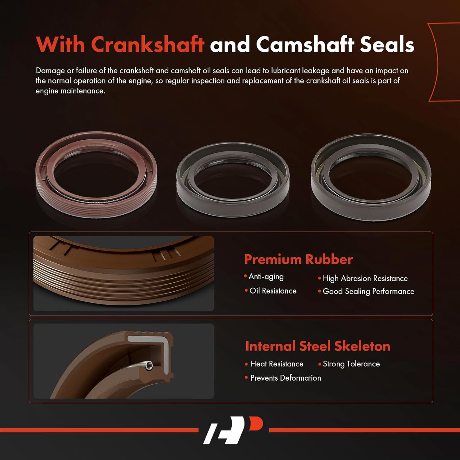 A-Premium Engine Timing Belt Kit Compatible with Honda Pilot 2016-2022, Odyssey 2018-2024, Ridgeline 2017-2023, Passport 2019-2023 & Acura MDX 2014-2020 2022-2024, TLX 2015-2020, RLX 2014-2020 - 3.5L