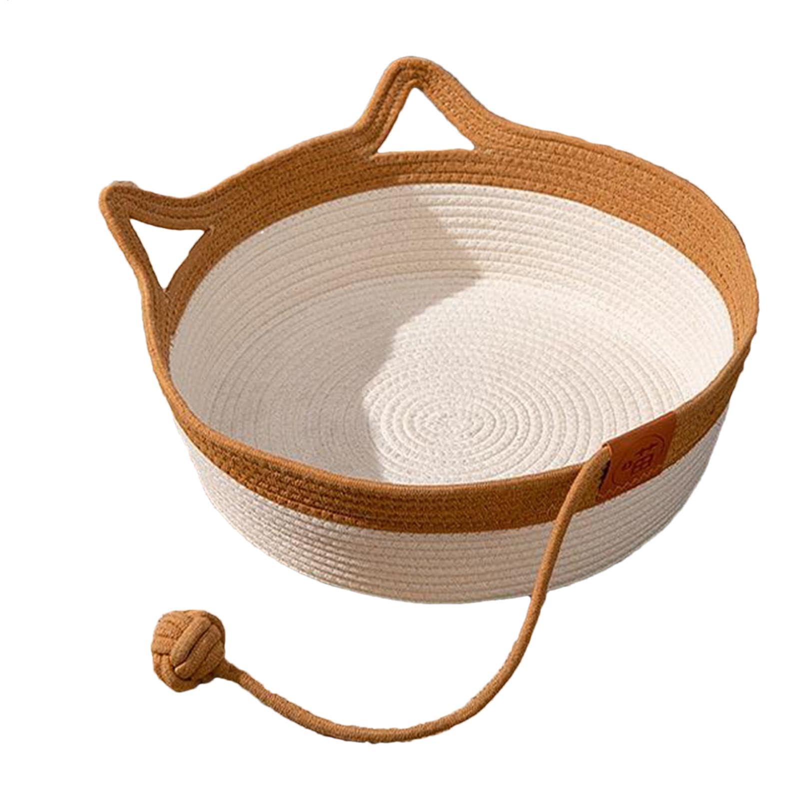 Nid d'ange pour chat fait main en coton tressé premium et durable