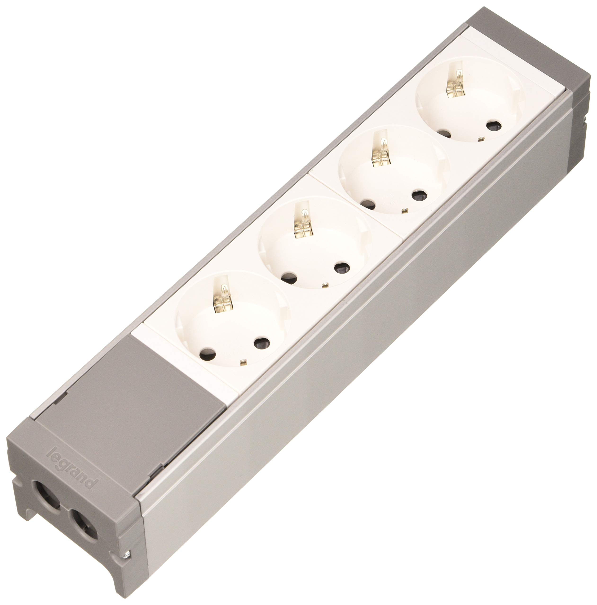 Legrand 073421 Multiprise d'angle pour organisation des câbles de bureau