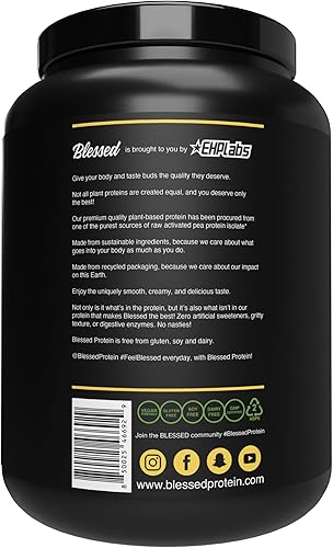 Miniatura 8 de BLESSED x Ghostbusters Vegan Protein Powder - Plant Based Protein Shake Meal Replacement - 23g of Pea Protein Powder, Dairy Free, Gluten Free, No