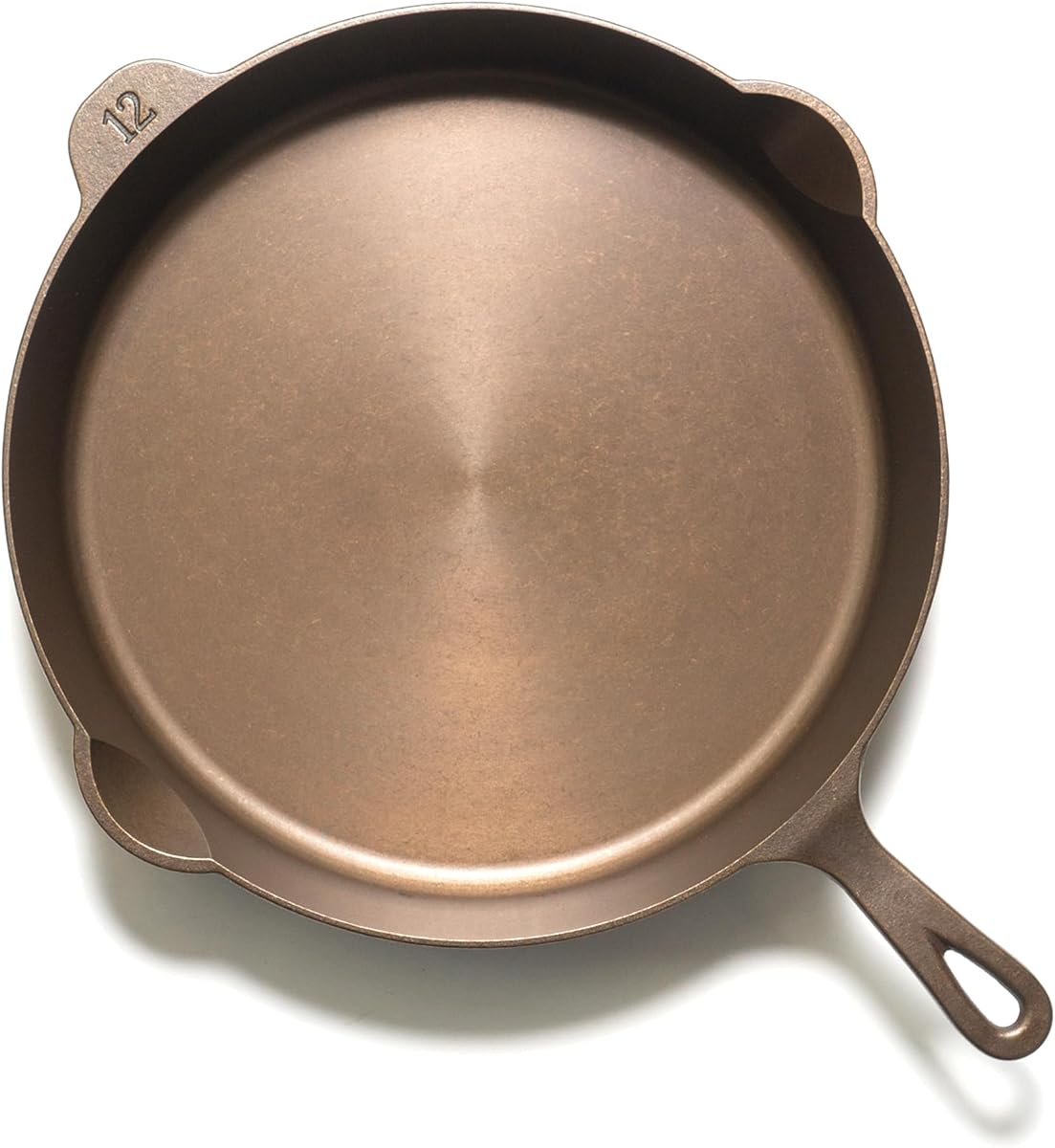 Lancaster Cast Iron No. 12 Skillet - 13.375 inch Pre-Seasoned Extra Large Frying Pan, Made in USA