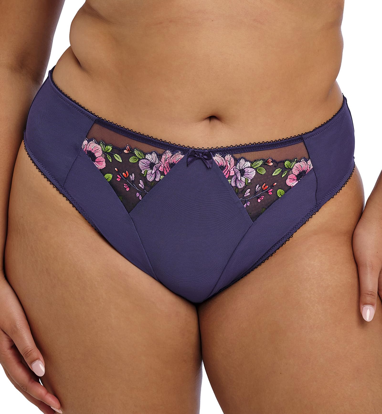Elomi Women's Plus Size Himari High Leg Brief