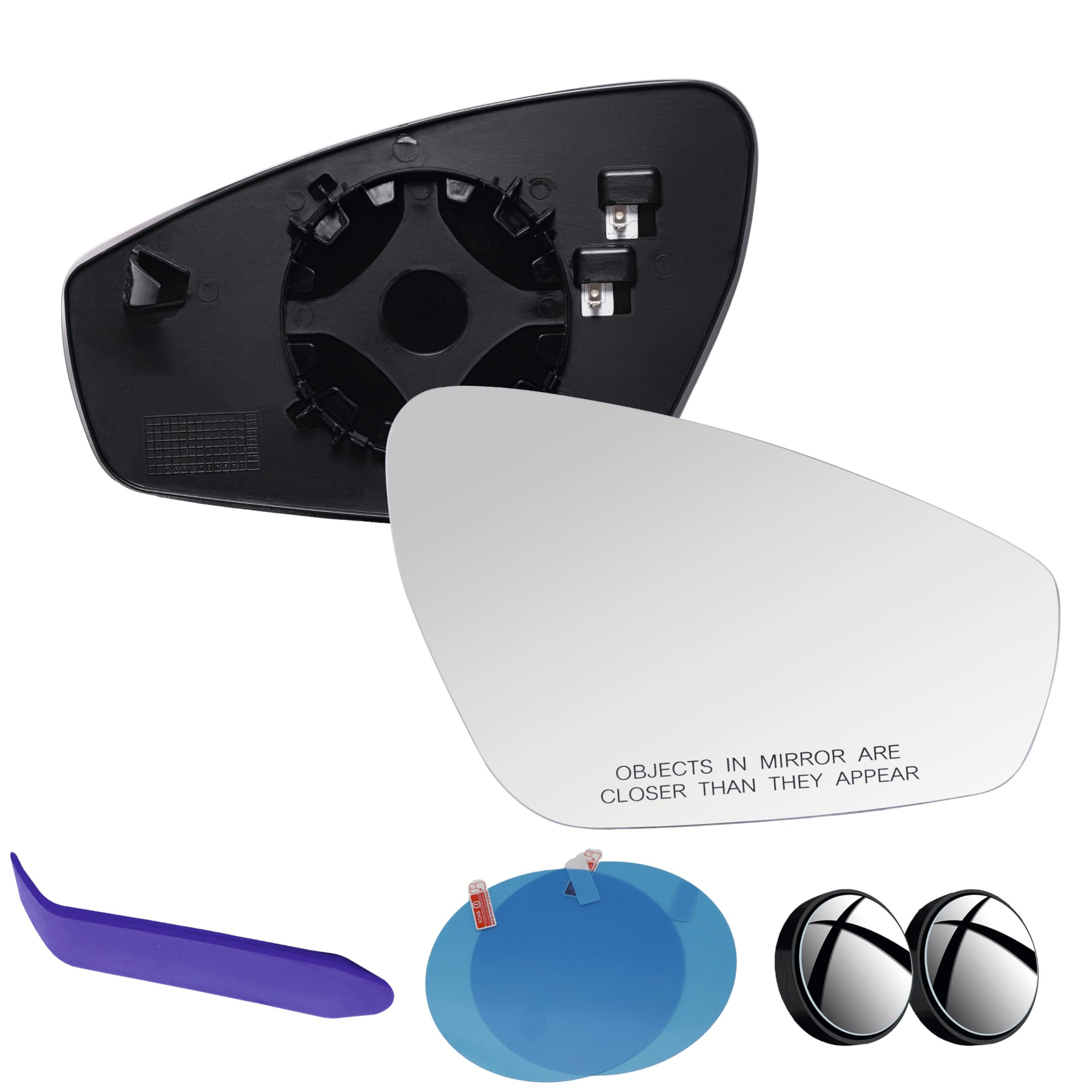 Amazon.com: Passenger Side Mirror Glass Compatible with Volkswagen