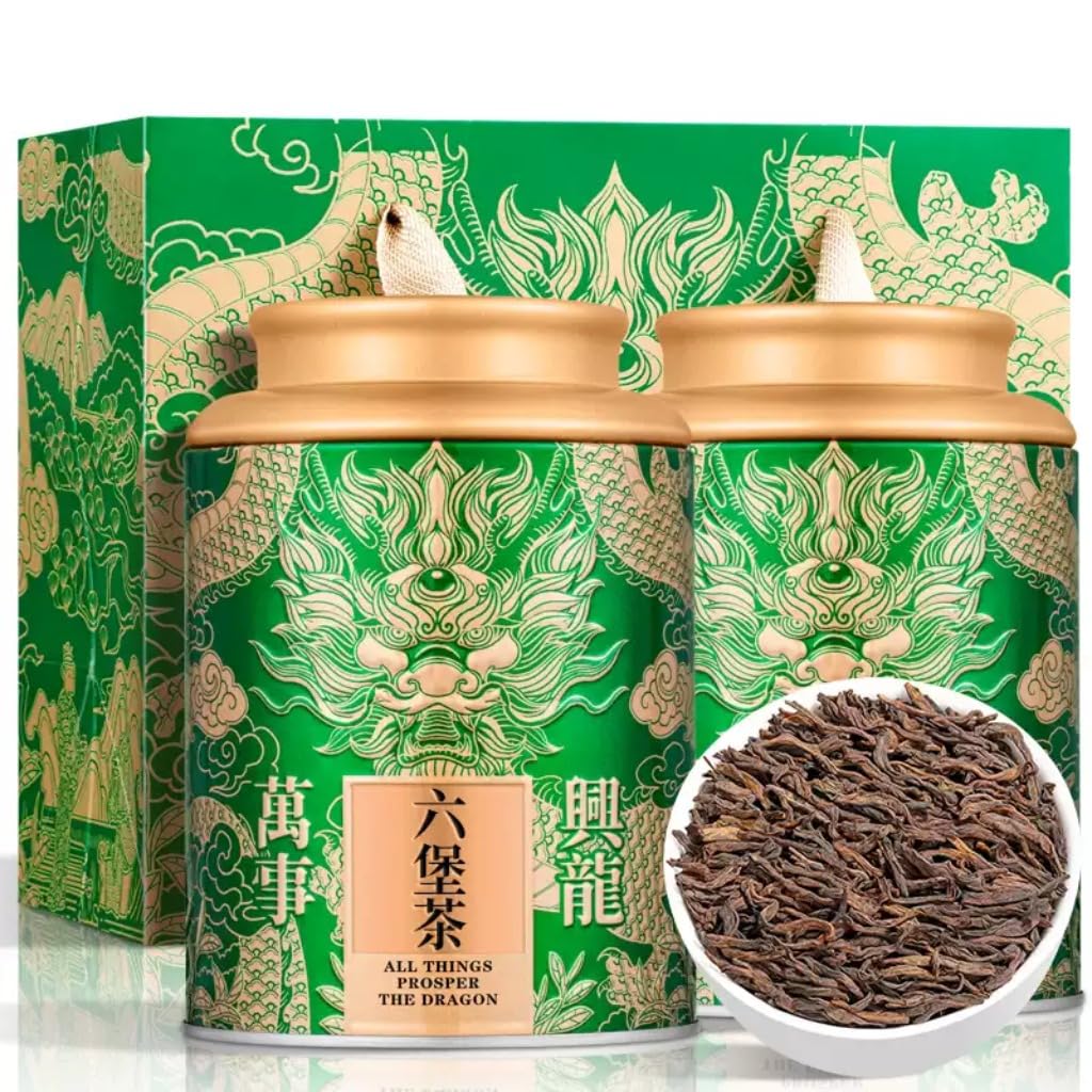 Ciemna Herbata Premium Liupao 500g / 17,64oz | Łagodny Z Bogatą Złożonością | Naturalna Czarna Herbata Bez Dodatków