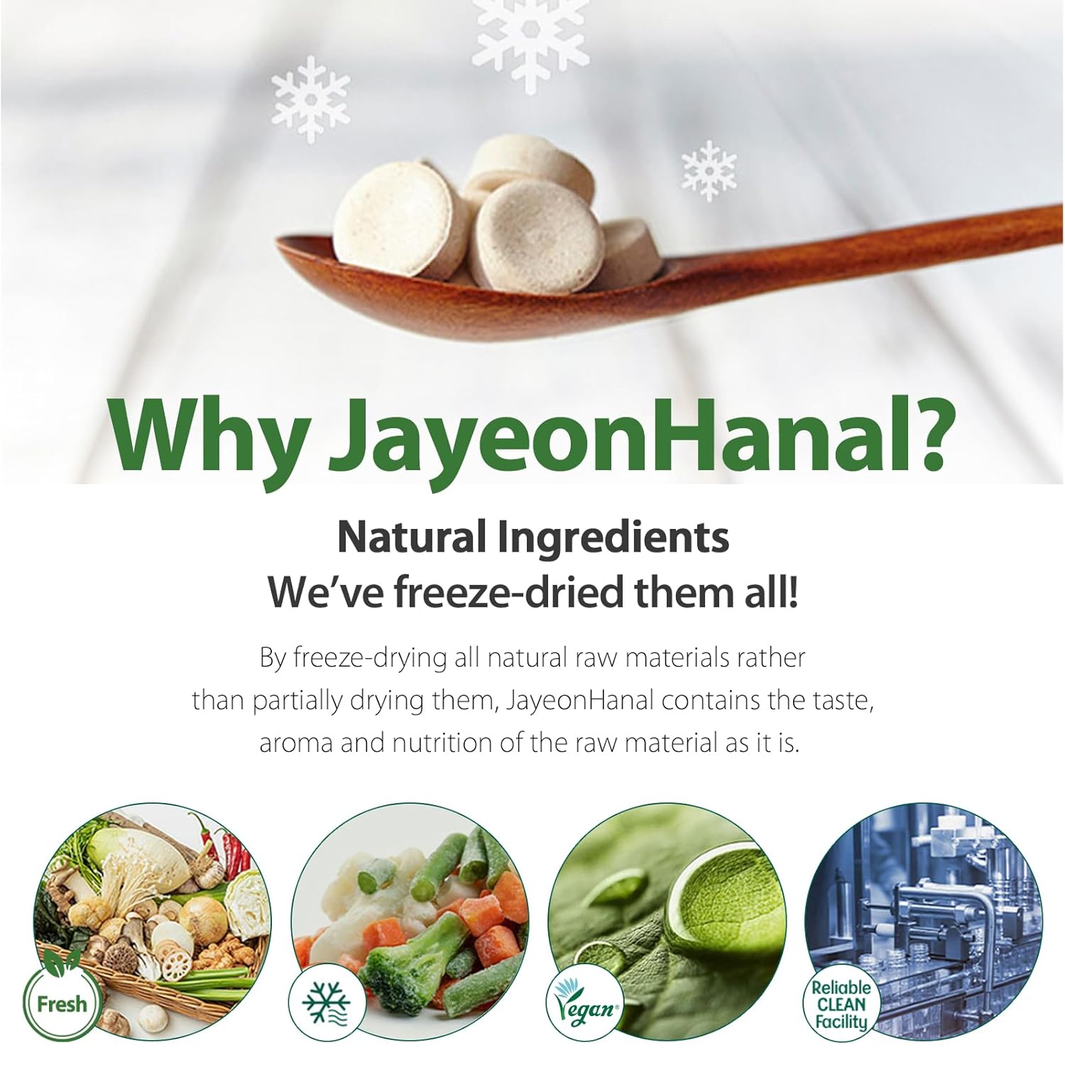 JayeonHanal (2 Pack) Seafood 90g(3gx30pcs) & Vegan 88g(2.2gx40pcs), Korean Soup Broth Stock tablets Quick Freeze-Dried Authentic Taste No MSG Umami Savory Taste Aromatic Easy-to-Carry Coin Type 자연한알