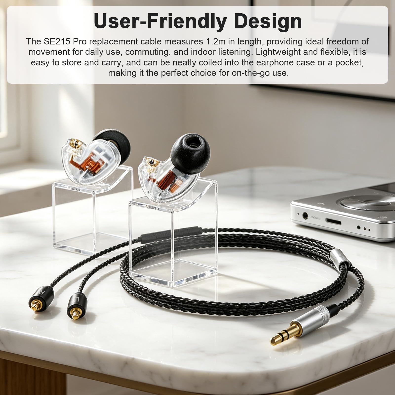 Amazon.co.jp: SE215ケーブル Shure SE215、SE215 Pro、SE315、SE425