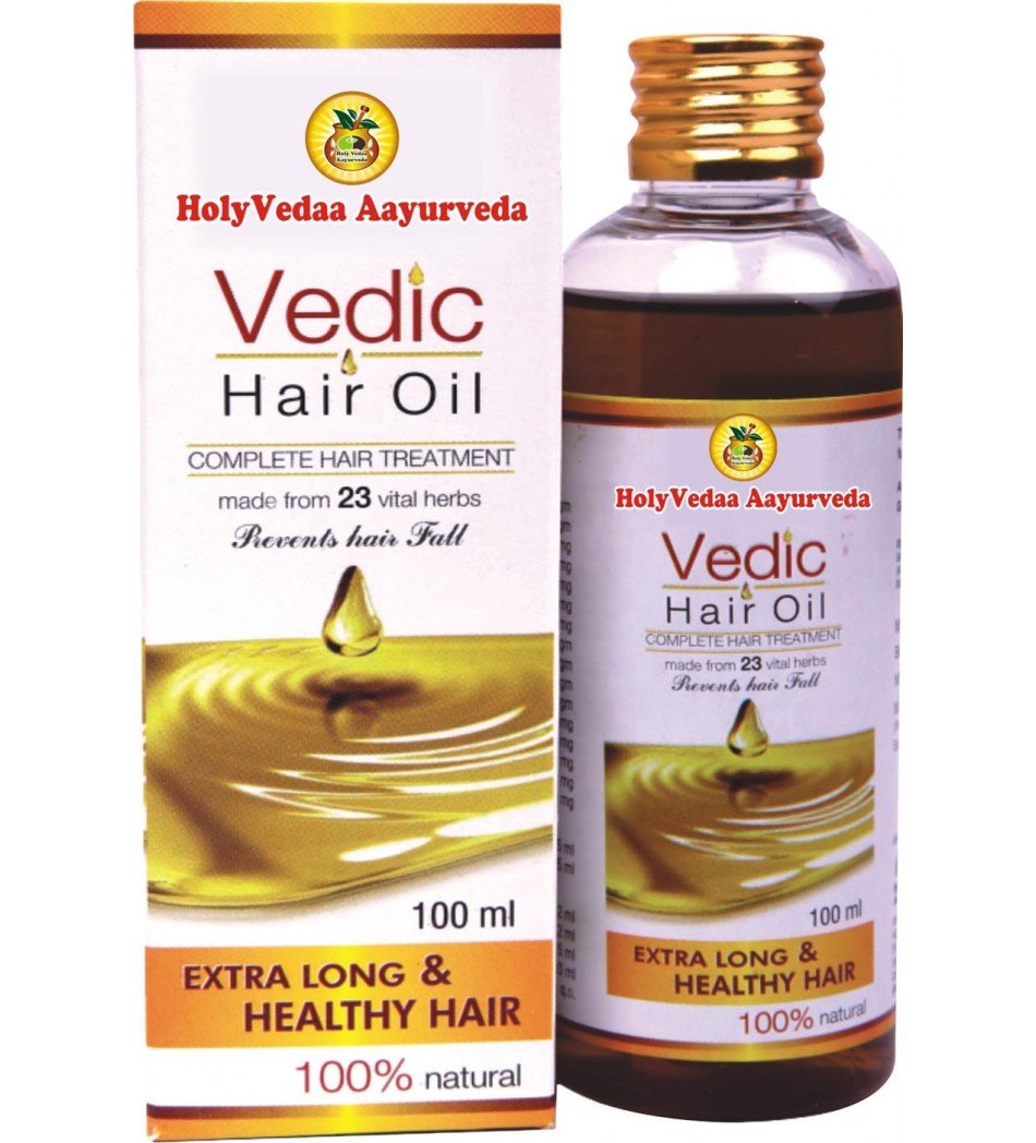 Holy Vedaa Ayurveda Vedic Hair Oil 100ml Amazon.in Beauty