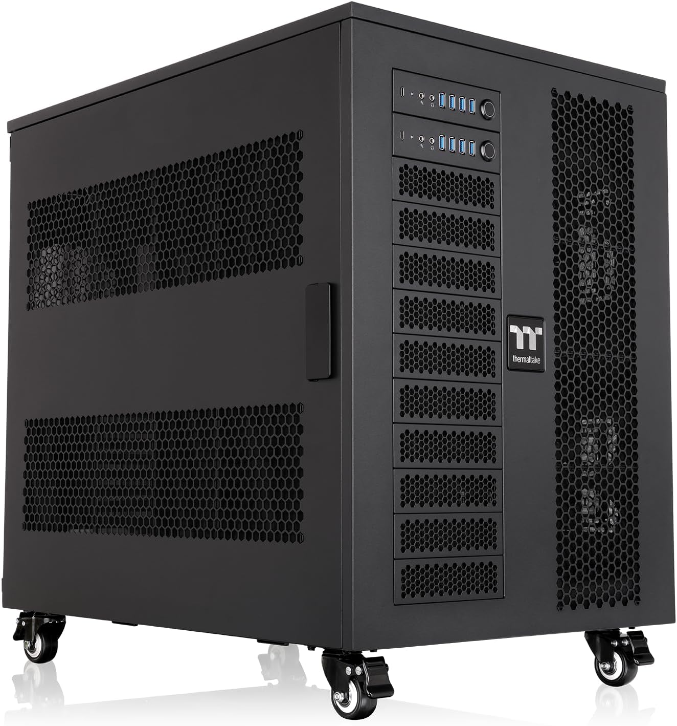 Wide Radiator Cover Thermaltake AX1000 TG | Black | Workstation Super Tower | High Airflow ...