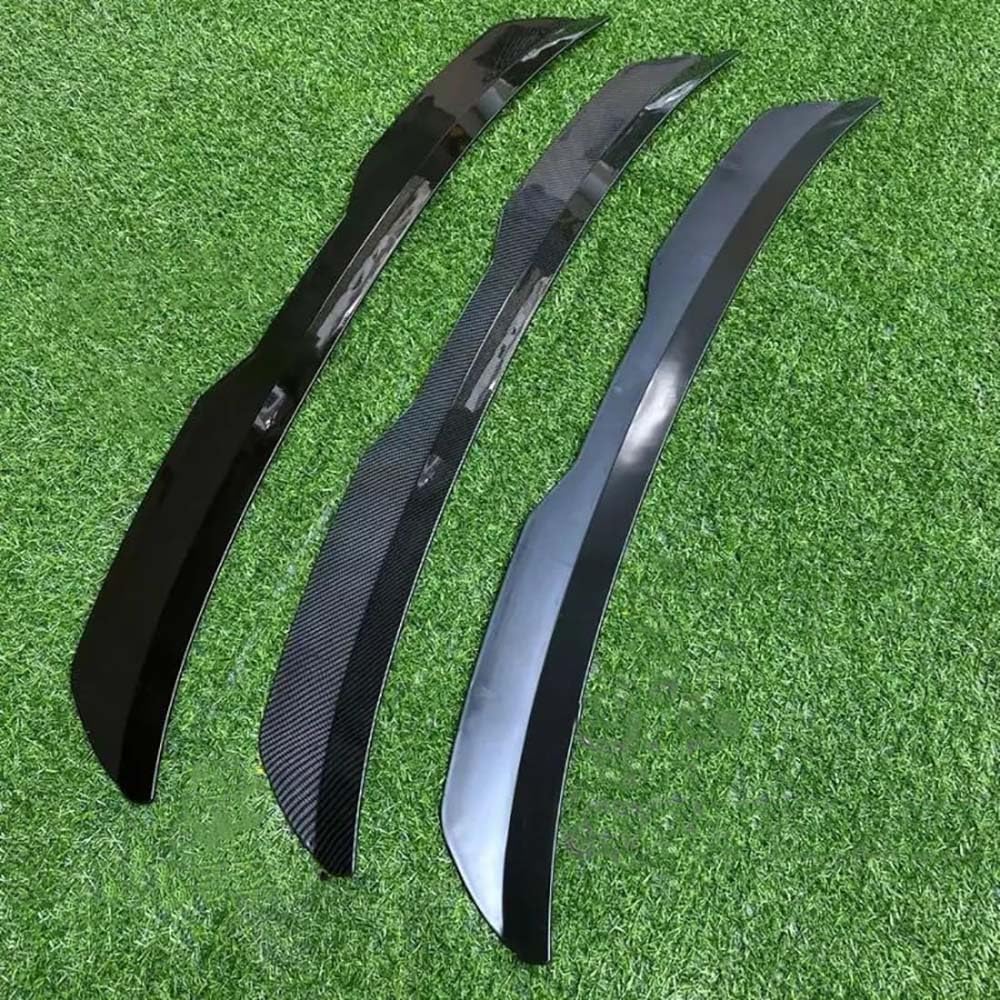 Auto Spoiler posteriori per FIAT 500 ABARTH MK1 FACELIFT 2016-2023,ABS Alettone Posteriore Spoiler Spoiler per Bagagliaio Riduce Resistenza Styling Carrozzeria,B