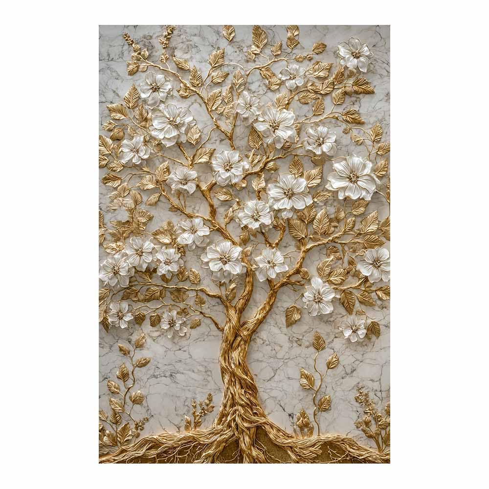 XENIOU Nature Wall Art Pastel Butterflyss tree art prints, decorative paintings, for Living Room Bedroom Office Home Wall Decor.(Multicolor)-70x100cm Unframed