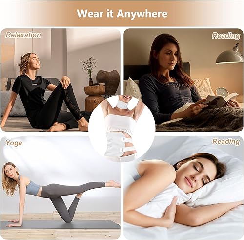 Miniatura 7 de Paquete de aceite de ricino, kit de aceite de ricino orgánico reutilizable para desintoxicación del hígado con correa elástica ajustable, paquetes