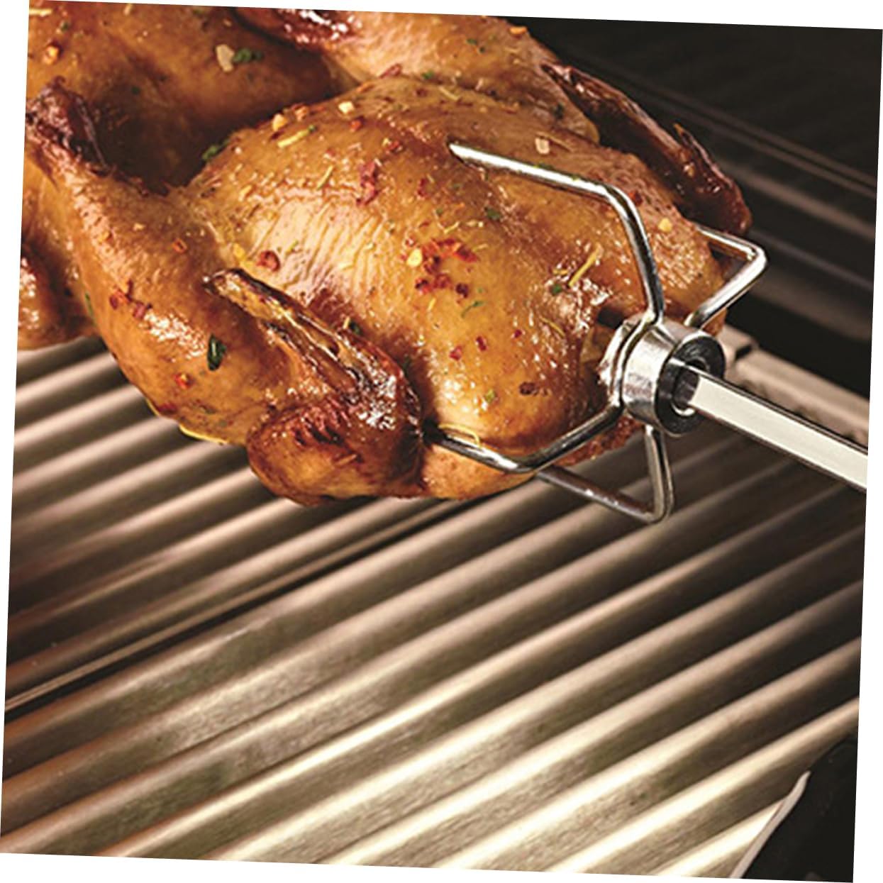 POPETPOP Electric BBQ Grill for Outdoor Cooking Universal Charcoal Grill Nonstick Cooking Grid 1500W Portable Barbecue Tool for Family Gatherings and Parties