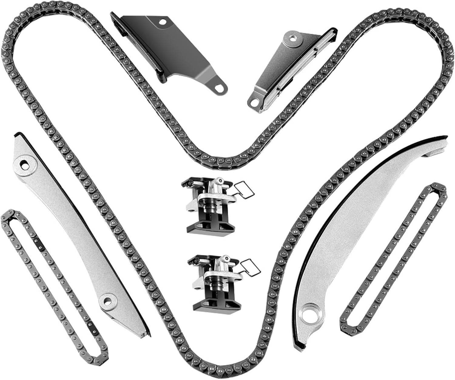ECCPP Timing Chain Kit fits for 2005 2007 for Chrysler 300 Concorde Intrepid Sebring 2.7L TK10180 9-0397SX