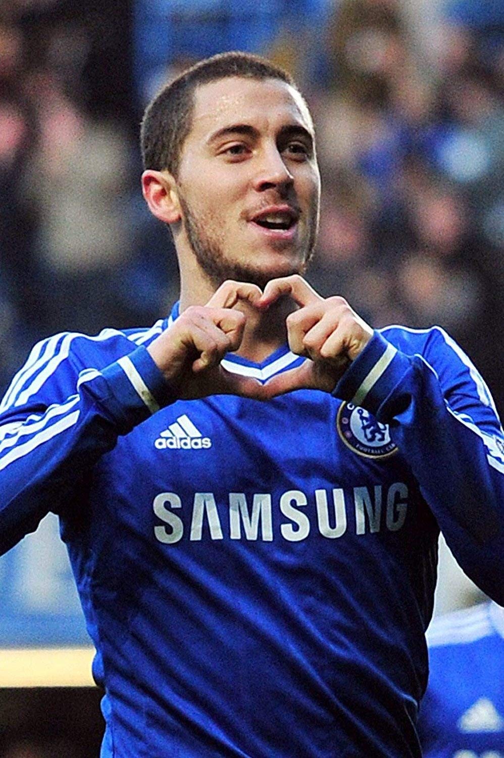 Signed Black Soccer Eden Hazard Chelsea Autographed Photo Photographed Picture Frame A4 12x8 Football Gift