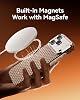 Ultra Thin Lightweight Case with Non-Slip and Case-Free Feeling, Compatible with MagSafe, 1500D Aramid Fiber Textures for RAPTIC iPhone 17 Pro Max, [Tactile Weaving-Happy]