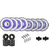 Labeda Millennium Gripper Roller Hockey Wheels, Ceramic Bearings, Choose Size/Color