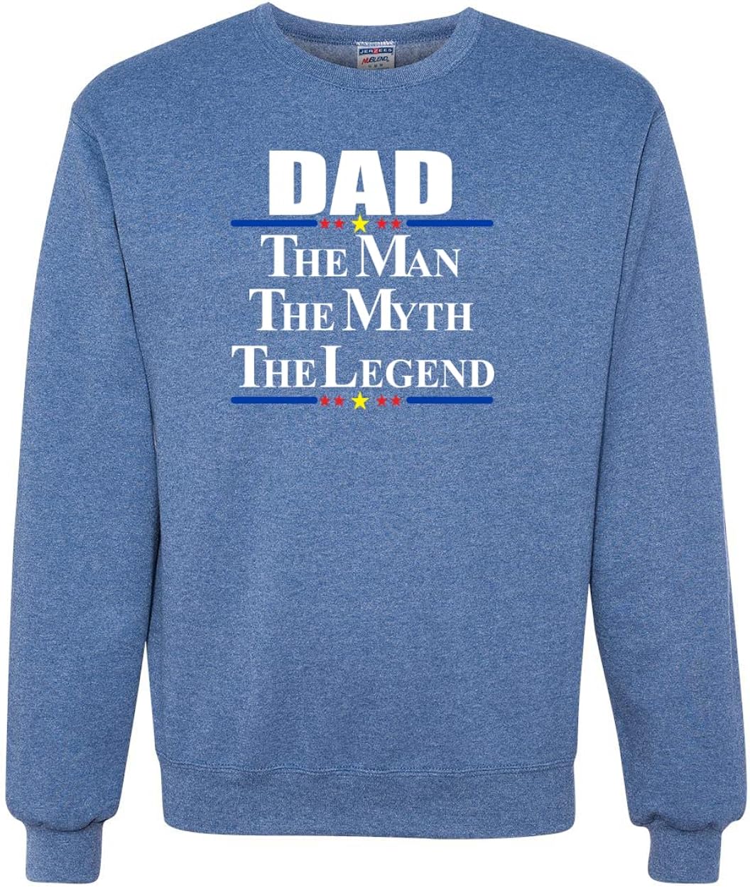 Wild Bobby Dad The Man Myth Legend Funny Gift Idea Father's Day Unisex Crewneck Sweatshirt