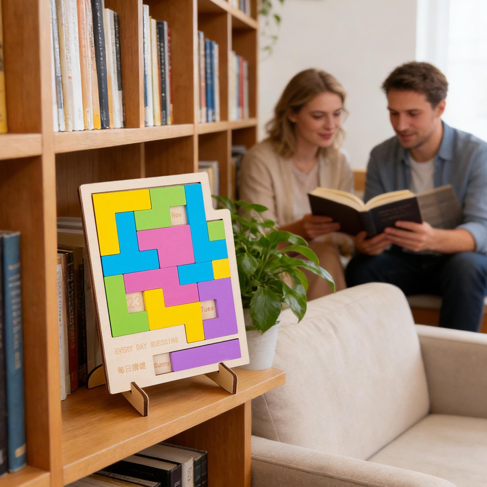 Jouet Puzzle Calendrier | Entraînement Logique Interactif,Jouet Puzzle Calendrier Quotidien Énigmiste,Pour Garçons Enfants Dans La Chambre Et Les Déplacements