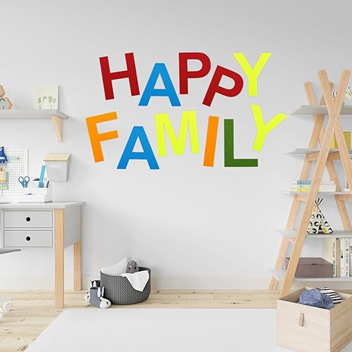 Miniatura 5 de 87 hojas de calcomanías de letras grandes de fieltro de 4 pulgadas con recortes de letras de letras grandes, letras grandes para decoración de aula,